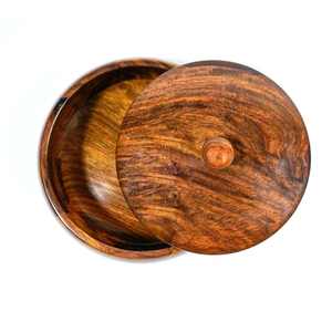 Tazón de Madera de Acacia de Último Diseño, Tazón para Servir Fruta con Forma Personalizada para el Hogar, Hoteles y Restaurantes, Utensilios de Cocina - Product Image 5