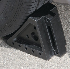 Cale de roue en caoutchouc massif durable pour équipement de stationnement, pour brouette et chariot de jardin, légère - Product Image 2