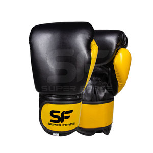 Gants de boxe professionnels pour l'entraînement et le sparring Gants de boxe adultes en cuir PU légers et durables pour Fitness Kickboxing - Product Image 1