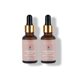 <b>Kumkumadi</b> <b>Tailam</b> Herbal Extract 100% Pure Natural Skin Care 30ml Pack of 2 - Product Image 1