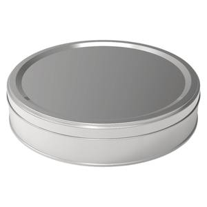 กล่องดีบุกทรงกลมสำหรับใส่คุกกี้ฝาปิดกันลื่นขนาด215 x H47มม. 1.50 LT - Product Image 1