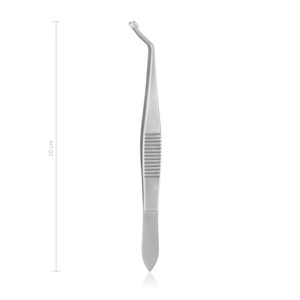 ARRUGA 2024 Premium 10 cm en acier inoxydable Capsule Forceps nouveauté Source d'alimentation manuelle Instrument chirurgical incurvé à 45 degrés - Product Image 1