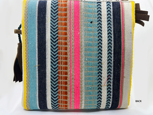 Wholesale Custom Large Capacity Bohemian Style Zipper <b>Messenger</b> Clutch <b>Bag</b> Vintage Embroidered Cotton Crossbody Purse <b>Women</b> - Product Image 4