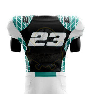 Uniforme de football américain de dernière conception uniforme de football américain en 100% polyester - Product Image 5