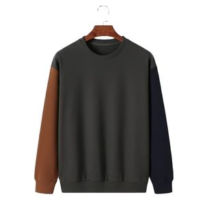 Échantillon Gratuit OEM – Ensemble Pull Oversize Homme Imprimé en Relief, 50% Coton 50% Polyester, Manches Longues, Sweat-shirt Noir – Été 2026 - Product Image 2