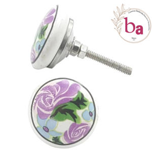 Boutons modernes en céramique tire porcelaine tiroir armoire poignée pour cuisine chambre salle de bain salon armoire commode CK 307 - Product Image 1