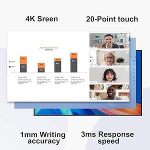 สมาร์ทบอร์ดหมุนได้4K UHD ระบบแอนดรอยด์13.0 1000% % ความไวสูง55 "S2 - Product Image 2