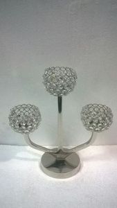 Bougeoir en cristal, décoration de la maison, autre support de bougie brillant, pour l'intérieur et l'extérieur - Product Image 2