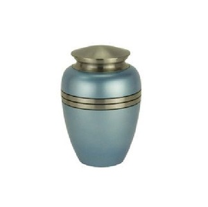 Urna de aluminio sólido más vendida, urna clásica para adultos, suministros al por mayor con bajo descuento, colección de entierro, urnas modernas - Product Image 2