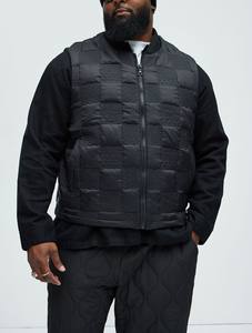 Gilet matelassé pour homme, veste imperméable écologique, 100% polyester, léger, respirant, vêtements de plein air, randonnée, camping, sports - Product Image 5