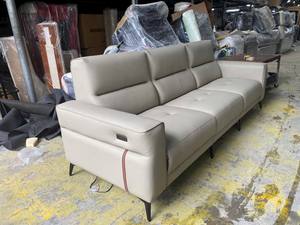 Ensemble de canapés en cuir modernes meubles de salon design de luxe - Product Image 3