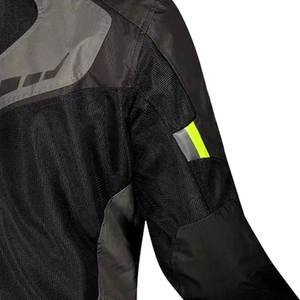 Chaqueta Textil para Motocicleta, Impermeable y Transpirable, con Ventilación con Cremallera, Protección y Franjas Reflectantes - Product Image 4