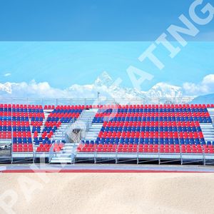 Tribune pour stade de football avec gradins de toit et escaliers Sports d'intérieur et événements culturels Tribune - Product Image 1