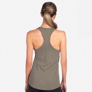 Débardeur pour femme Next Level, modèle N1533, style racerback, col racerback, débardeur basique côtelé ajusté - Product Image 4