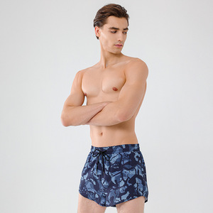 Bañador de hombre de surf informal de playa con logotipo personalizado privado Pantalones cortos de tabla de secado rápido elásticos de 4 vías - Product Image 4