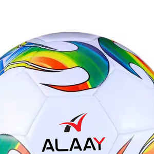Alaay Hot Sale Men's and Women's Football Match Standard Size <b>Weight</b> Training Match <b>Ball</b> Promotional Custom PU Leather Football - Product Image 6