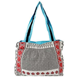 Bolso de Lona para Mujer - Azul Cielo - Product Image 3