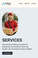 Mensajería o Entrega personalizada Desarrollos de sitios web Expertos en Web indios calificados Construyendo una presencia en línea simple y efectiva