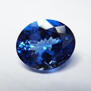 <b>Top</b> Quality Certified Loose Tanzanite Gemstone Faceted Oval Cut Shape Genuine December Birthstone for Jewelry Making Use Bulk - Product Image 1