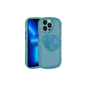 Coque en silicone antichoc premium pour iPhone 13 Pro, protection de l'appareil photo et intégrée pour Pop Socket, design élégant INS - Modèle A53 - Product Image 1