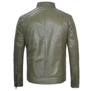 Veste de moto en cuir unisexe confortable pour une utilisation en extérieur, coupe-vent, respirante, séchage rapide, toutes saisons - Product Image 2