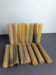 ม้วนฮอร์นควายขัดเงาปั๊มม้วนวัวเขาสัตว์แกะสลักงานฝีมือใช้สำหรับตกแต่ง - Product Image 4