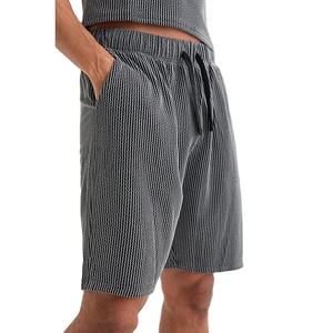 <b>Men's</b> High Street Style Solid <b>Short</b> Comfortable Fabric Custom Logo Elastic Waist Anti-Wrinkle Quick Dry Wholesale Factory Price - Product Image 5