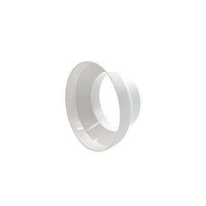 Raccord de réduction en PVC Tecnosystemi pour systèmes CVC – Pièces pour aspiration et ventilation en plastique PVC - Product Image 1