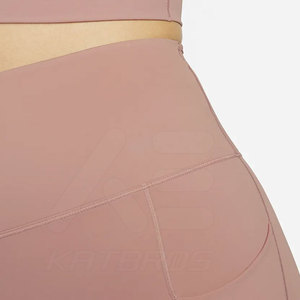Pantalones Cortos de Yoga Transpirables de Spandex/Poliéster Duraderos de KATBROS INDUSTRY, Cintura Elástica, Alta Calidad, Precio Bajo, Casuales para Mujer - Product Image 5