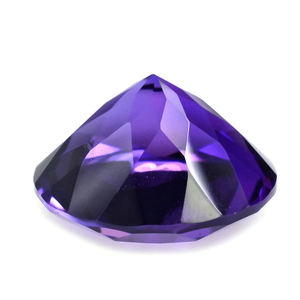 Pierres d'améthyste naturelles, rondes, taillées, 14 mm, pierre d'améthyste, taillée et polie, pierre précieuse ronde en améthyste violette - Product Image 2