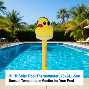 Thermomètre solaire pour piscine HI HI 76x24,1 - Moniteur de température alimenté par l'énergie solaire pour votre piscine - Product Image 3