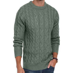 Pull cardigan pour homme, tricot doux, boutonné, décontracté, manches longues, léger, chaud, tendance, haut cardigan pour l'automne et l'hiver - Product Image 1