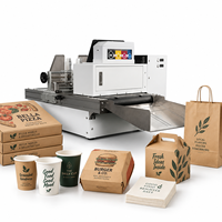 Imprimante numérique à jet d'encre haute efficacité pour boîtes en carton, 1200 DPI, pour boîtes à pizza en carton ondulé