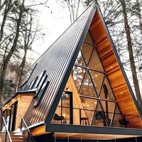 Mini-cabane hors réseau de 20 pieds ou 30 pieds, style jungle, de qualité supérieure, maison préfabriquée de 20 pieds avec logo personnalisé et frais d'expédition