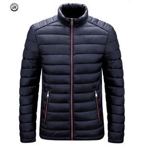 Abrigo acolchado de invierno de fabricante OEM MOQ bajo Suministro de EE. UU. Chaqueta acolchada personalizada para hombres Material de concha Poliéster Relleno Algodón 280 Soporte - Product Image 1