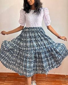 Robe une pièce en georgette imprimée pour femmes de créateur Robe de mariage et de soirée en soie à manches longues Style Salwar Vêtements pakistanais indiens - Product Image 5