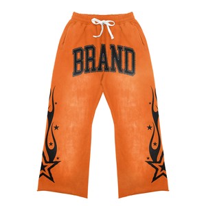 Men Women <b>Cropped</b> Tracksuit Boxy Fit Heavy Cotton Fleece Hoodie High Waist <b>Joggers</b> Set Casual Streetwear Outfit - Product Image 6