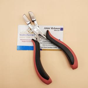 Pince Dentelée Droite en Acier Inoxydable pour Extensions de Cheveux Écrasement Fusion Colle Bond Outil d'Extension de Cheveux - Product Image 6