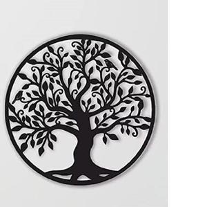 Arte de pared de Metal decorativo para el hogar, decoración colgante de color negro para la cocina, la Oficina, el hogar, la sala de estar, la habitación, interior y exterior - Product Image 5