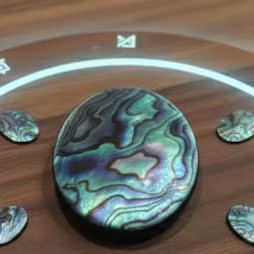 High Quality Natural <b>Abalone</b> <b>Shell</b> Stone Loose Gemstone Cabochon in Polished for Healing Effects 100% Natural 20% Off And Gift - Product Image 2