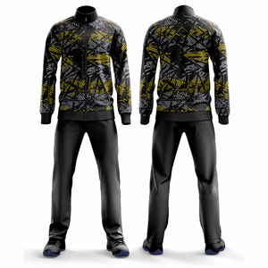 Custom Printed Sportswear Set Jacket and <b>Trouser</b> Men <b>Women</b> Youth Teamwear Training Suit Cheap Price OEM Wholesale Rate - Product Image 6