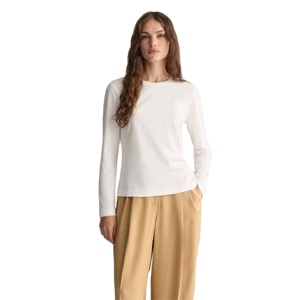 Camisa de capa base de manga larga para mujer de alto rendimiento, jersey de lana cálido y acogedor para correr en clima frío y entrenamientos de gimnasio - Product Image 1