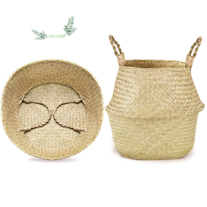 Whism — panier de rangement en jonc naturel, pour le ventre, fabriqué au Vietnam, à prix bas - Product Image 1