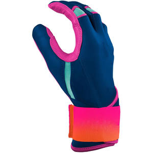 Guantes de bateo de béisbol de cuero de puño largo personalizados profesionales Guantes de bateo de béisbol de protección de manos Guantes de béisbol de cuero - Product Image 5