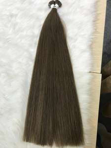 ผมต่อด้านหน้าของคน100% บริสุทธิ์ทำจากผมธรรมชาติขนาด20 "28" 30 "ผมหยิกเป็นลอน - Product Image 5