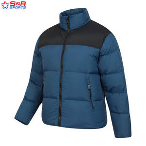 Chaqueta acolchada de ropa de calle personalizada con servicio OEM para hombre, chaquetas sólidas de invierno para hombre, chaquetas acolchadas de moda para exteriores para hombre a la venta - Product Image 4