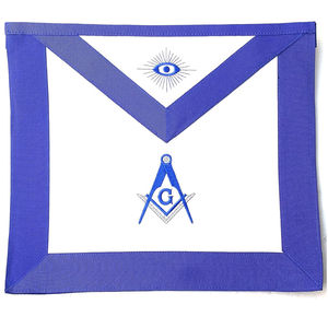 Delantal Masónico de Gran Maestro, Delantal Hecho a Mano con Precio de Fábrica Al por Mayor, Bordado Personalizado - Product Image 4