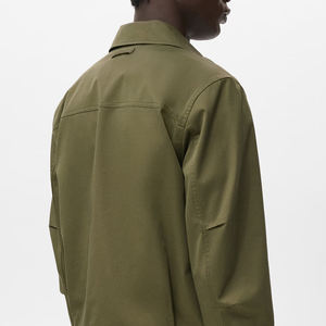 Collection de vestes tendance et à la mode pour hommes, vestes pour hommes OEM, 100% coton, veste bomber pour hommes, streetwear, tissu respirant - Product Image 5