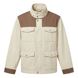 Custom <b>Mens</b> Boxy Denim <b>Jacket</b> Streetwear <b>Men</b> Embroidery <b>for</b> Online Brands Wholesale Private Label Bulk - Product Image 6