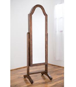 Miroir sur pied unique avec cadre en bois pour un style minimaliste de chambre à coucher et une décoration moderne de la maison - Product Image 3